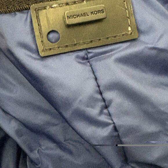 Michael Kors Men’s Puffer Vest Blue Quilted Size Large - Picture 10 of 11